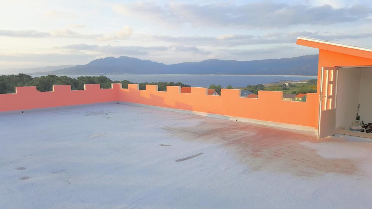 Apartamentos Romaris Minarzo Bagian luar foto